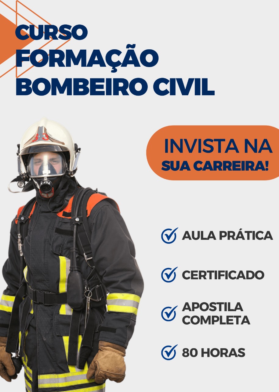 BOMBEIRO CIVIL – FORMAÇÃO 80h